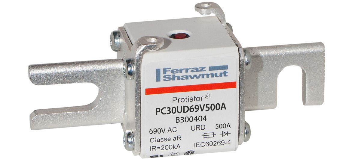 B300404 - PROTISTOR® SB aR, slotted blade, DIN80, DIN 43653, D08A, sz.30, 690VAC, 500A
